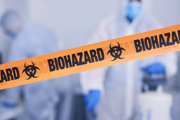 Professional Biohazard technician working in Mastic Beach, NY
